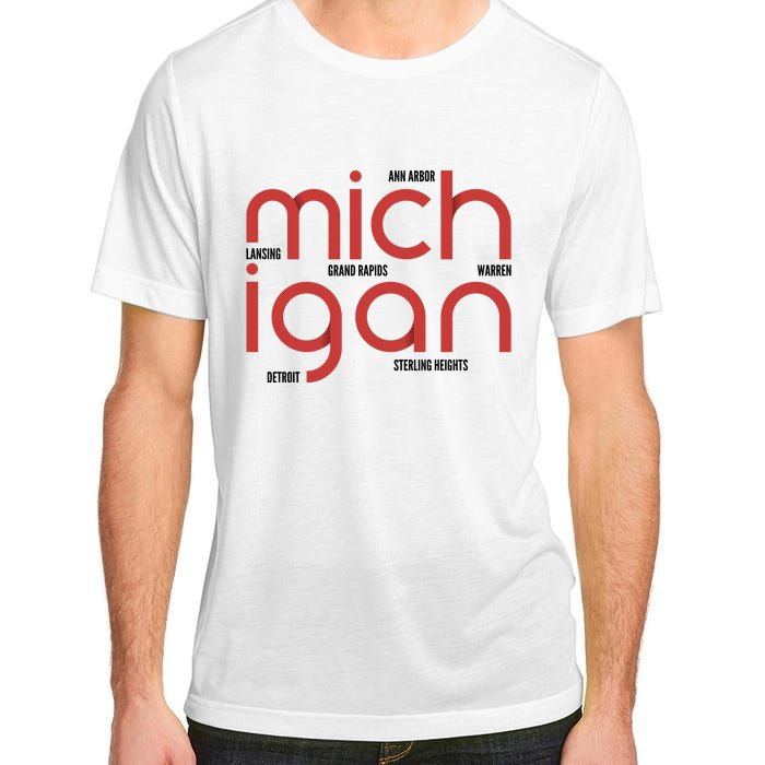 Michigan Cities Adult ChromaSoft Performance T-Shirt