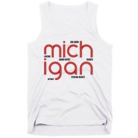 Michigan Cities Tank Top