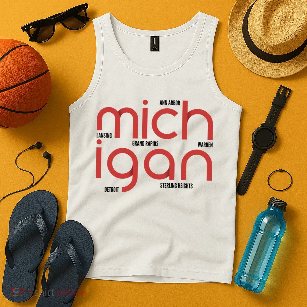 Michigan Cities Tank Top