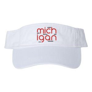 Michigan Cities Valucap Bio-Washed Visor