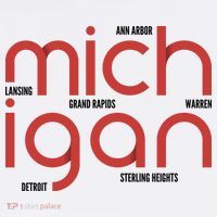 Michigan Cities Womens T-Shirt