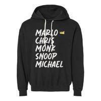Marlo Chris Monk Snoop Michael Garment-Dyed Fleece Hoodie