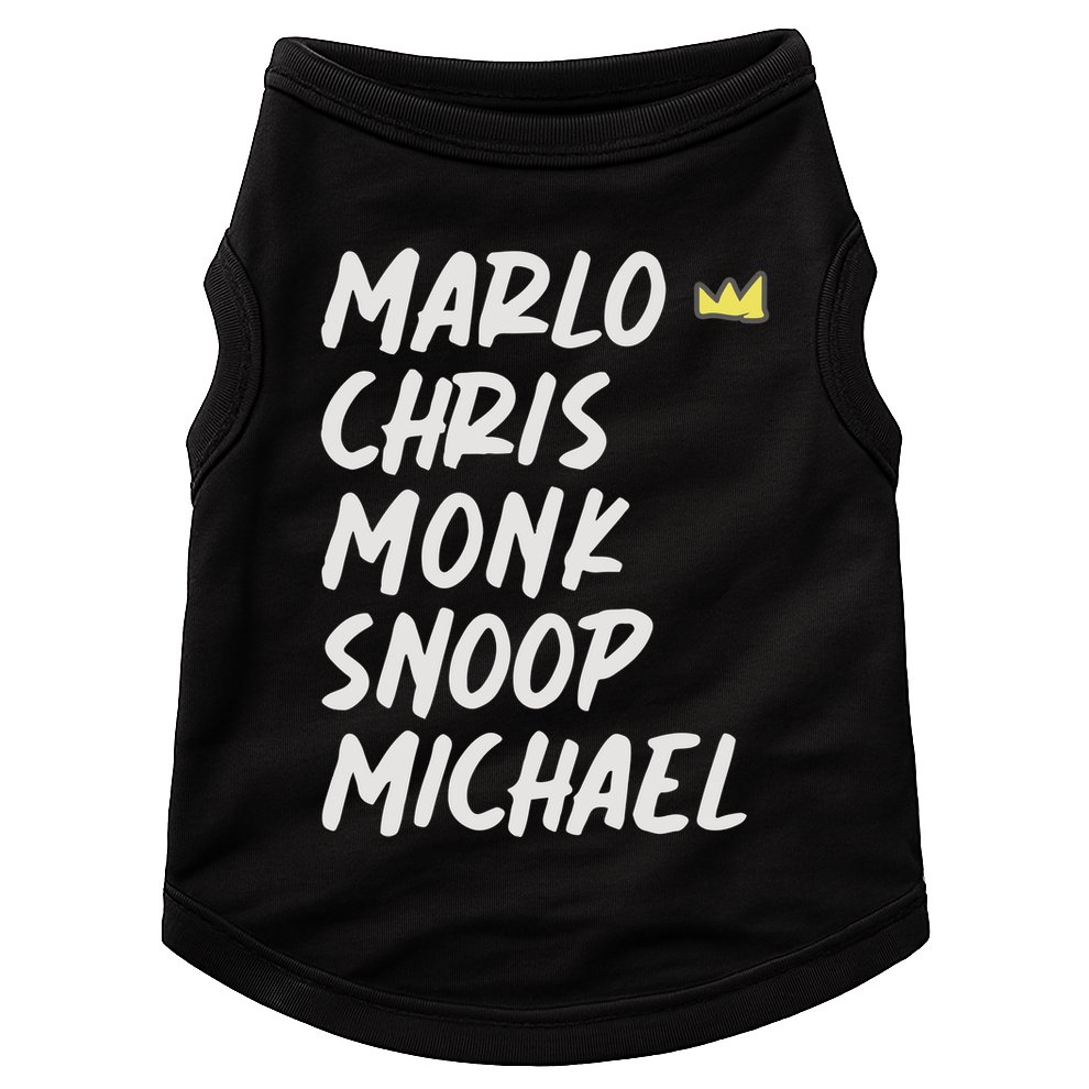 Marlo Chris Monk Snoop Michael Doggie Tank