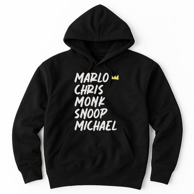 Marlo Chris Monk Snoop Michael Hoodie