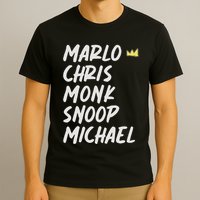 Marlo Chris Monk Snoop Michael T-Shirt