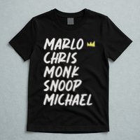 Marlo Chris Monk Snoop Michael T-Shirt