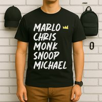 Marlo Chris Monk Snoop Michael T-Shirt