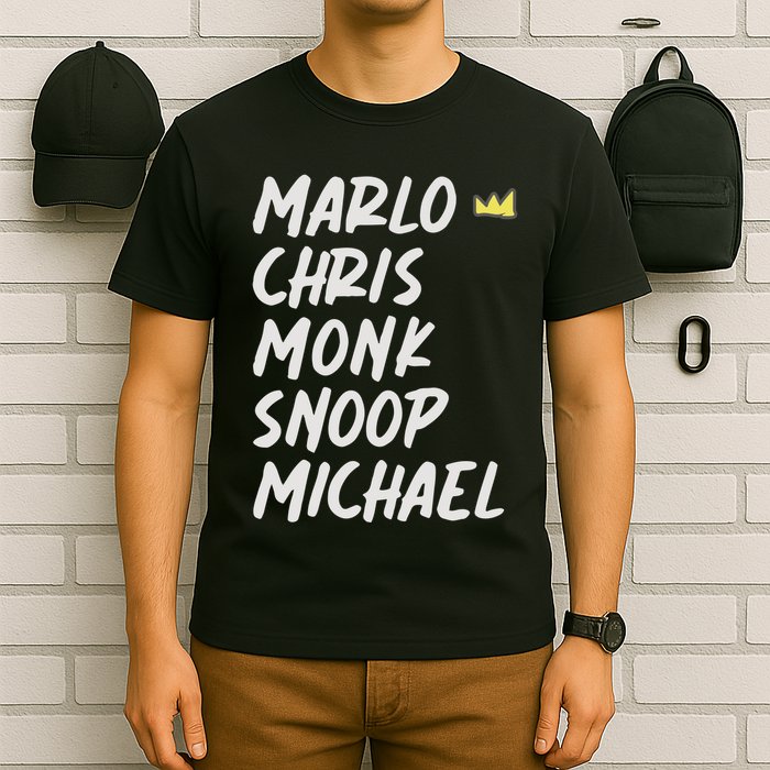 Marlo Chris Monk Snoop Michael T-Shirt