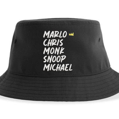 Marlo Chris Monk Snoop Michael Sustainable Bucket Hat