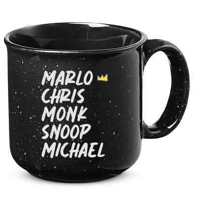 Marlo Chris Monk Snoop Michael 15oz Campfire Ceramic Mug