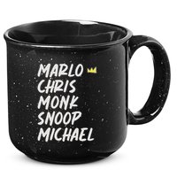 Marlo Chris Monk Snoop Michael 15oz Campfire Ceramic Mug
