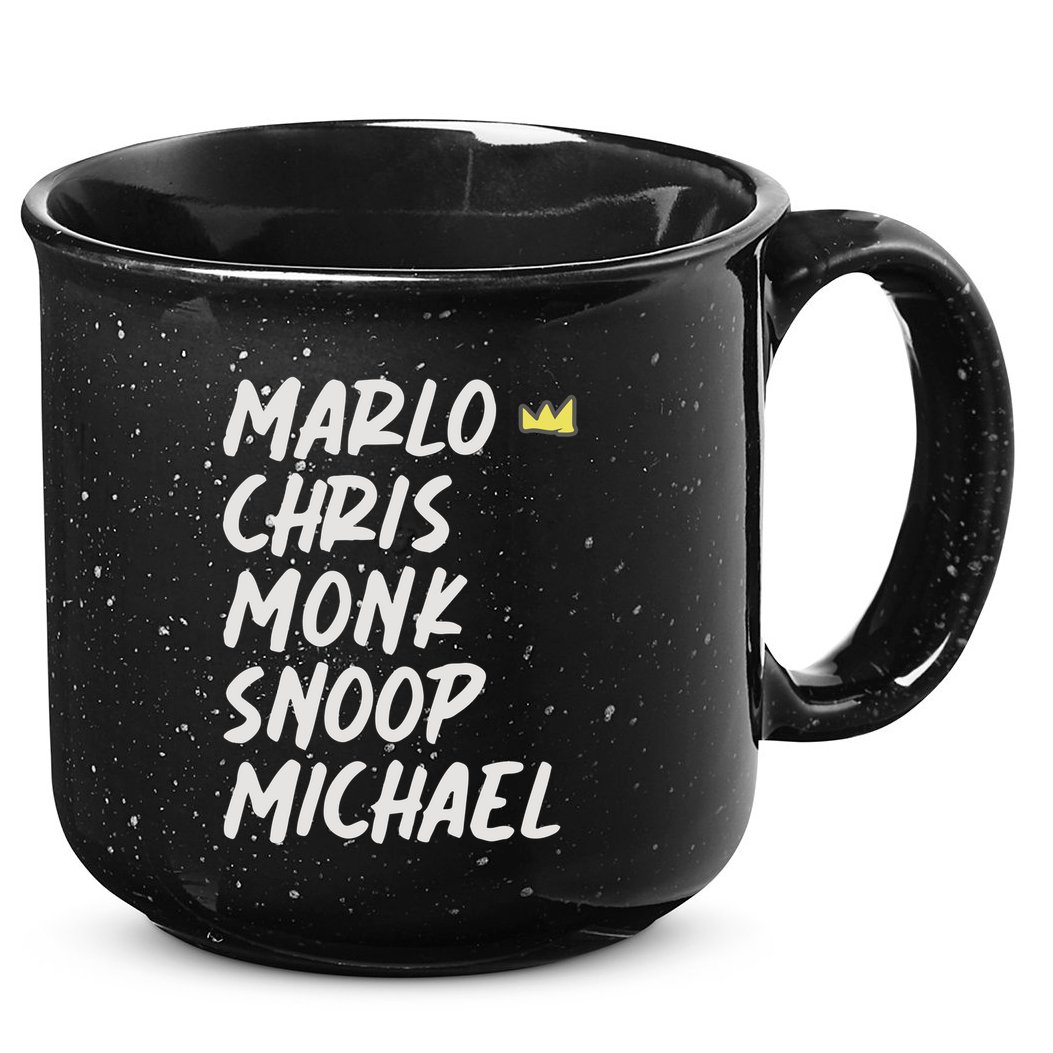 Marlo Chris Monk Snoop Michael 15oz Campfire Ceramic Mug