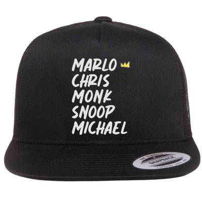 Marlo Chris Monk Snoop Michael Flatbill Hat