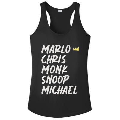 Marlo Chris Monk Snoop Michael Ladies PosiCharge Competitor Racerback Tank