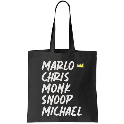 Marlo Chris Monk Snoop Michael Bag