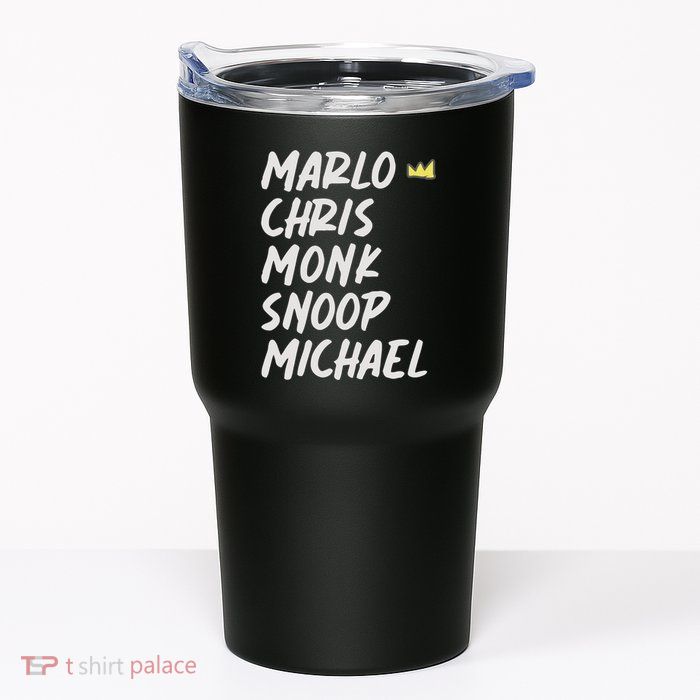 Marlo Chris Monk Snoop Michael Tumbler