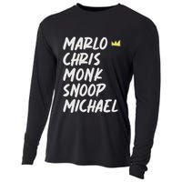 Marlo Chris Monk Snoop Michael Cooling Performance Long Sleeve Crew