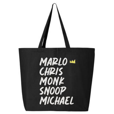 Marlo Chris Monk Snoop Michael 25L Jumbo Tote