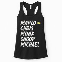 Marlo Chris Monk Snoop Michael Womens Tank Top