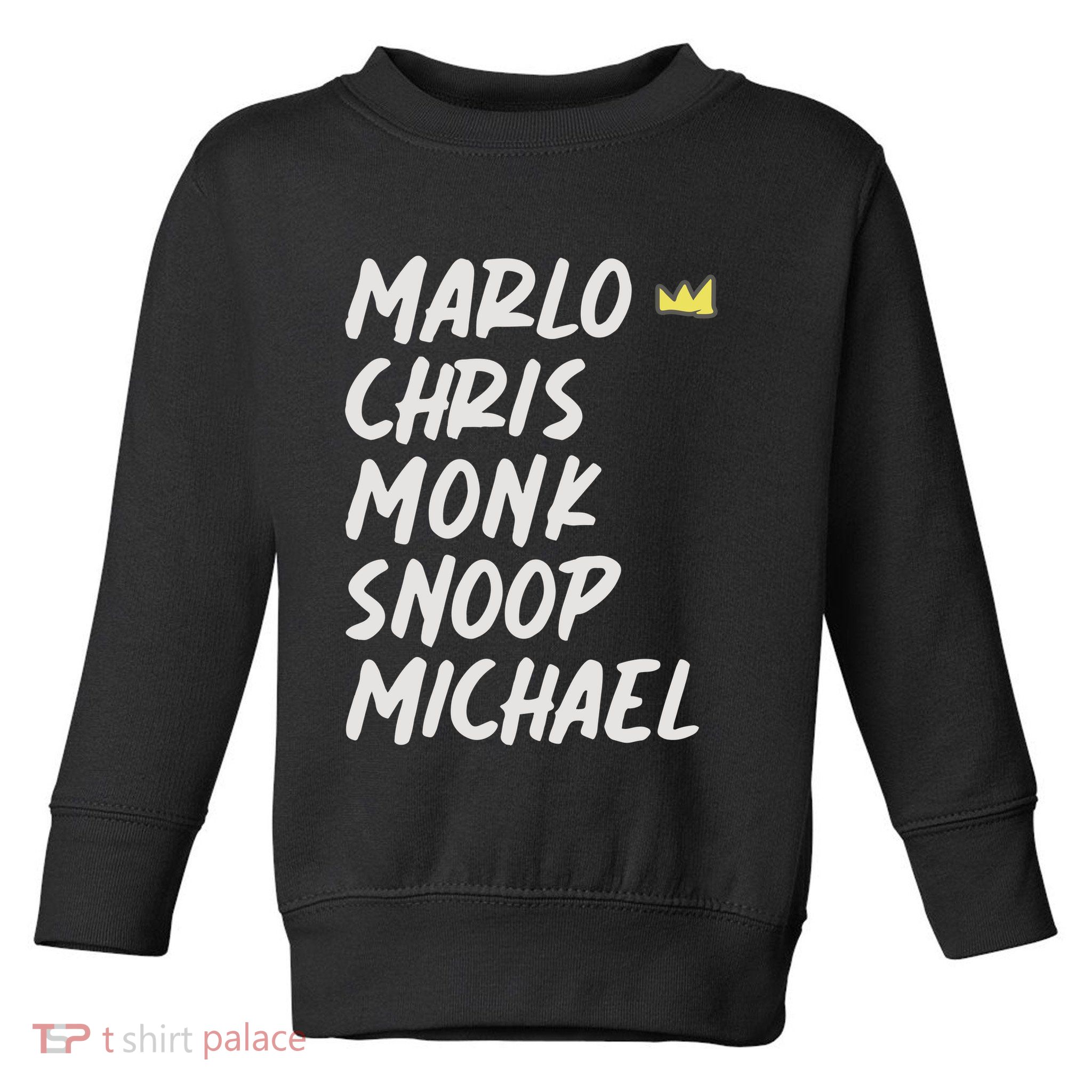 Marlo Chris Monk Snoop Michael Toddler Sweatshirt