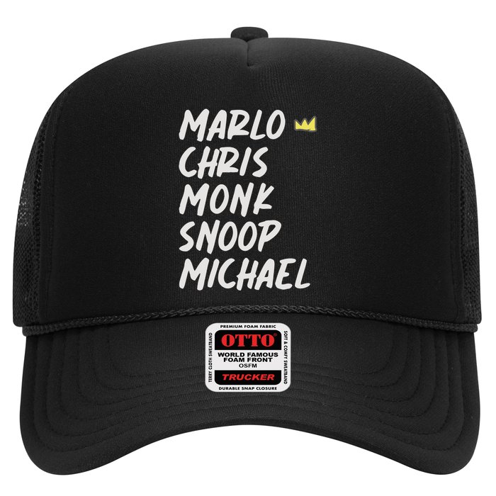 Marlo Chris Monk Snoop Michael Hat