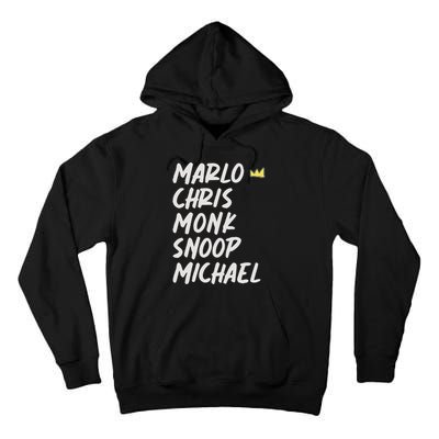 Marlo Chris Monk Snoop Michael Tall Hoodie