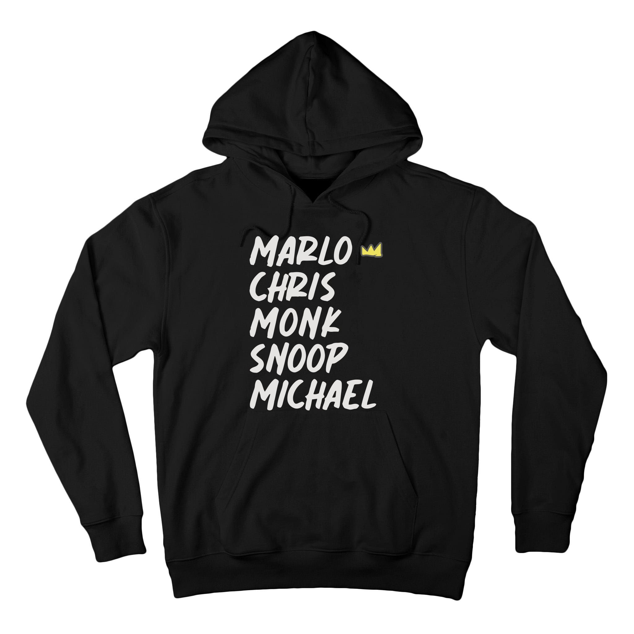 Marlo Chris Monk Snoop Michael Tall Hoodie