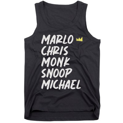 Marlo Chris Monk Snoop Michael Tank Top