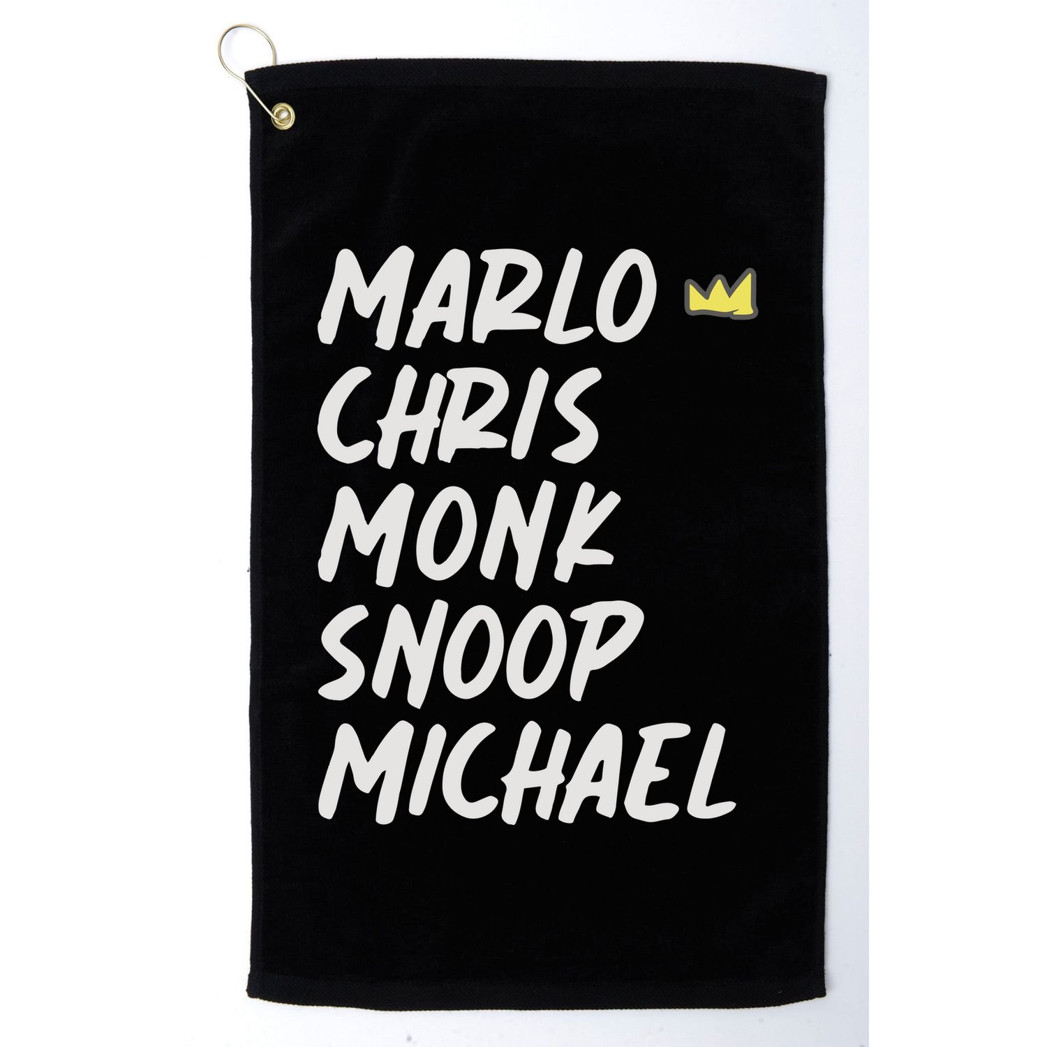 Marlo Chris Monk Snoop Michael Golf Towel