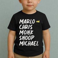Marlo Chris Monk Snoop Michael Toddler T-Shirt