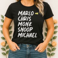 Marlo Chris Monk Snoop Michael Womens T-Shirt