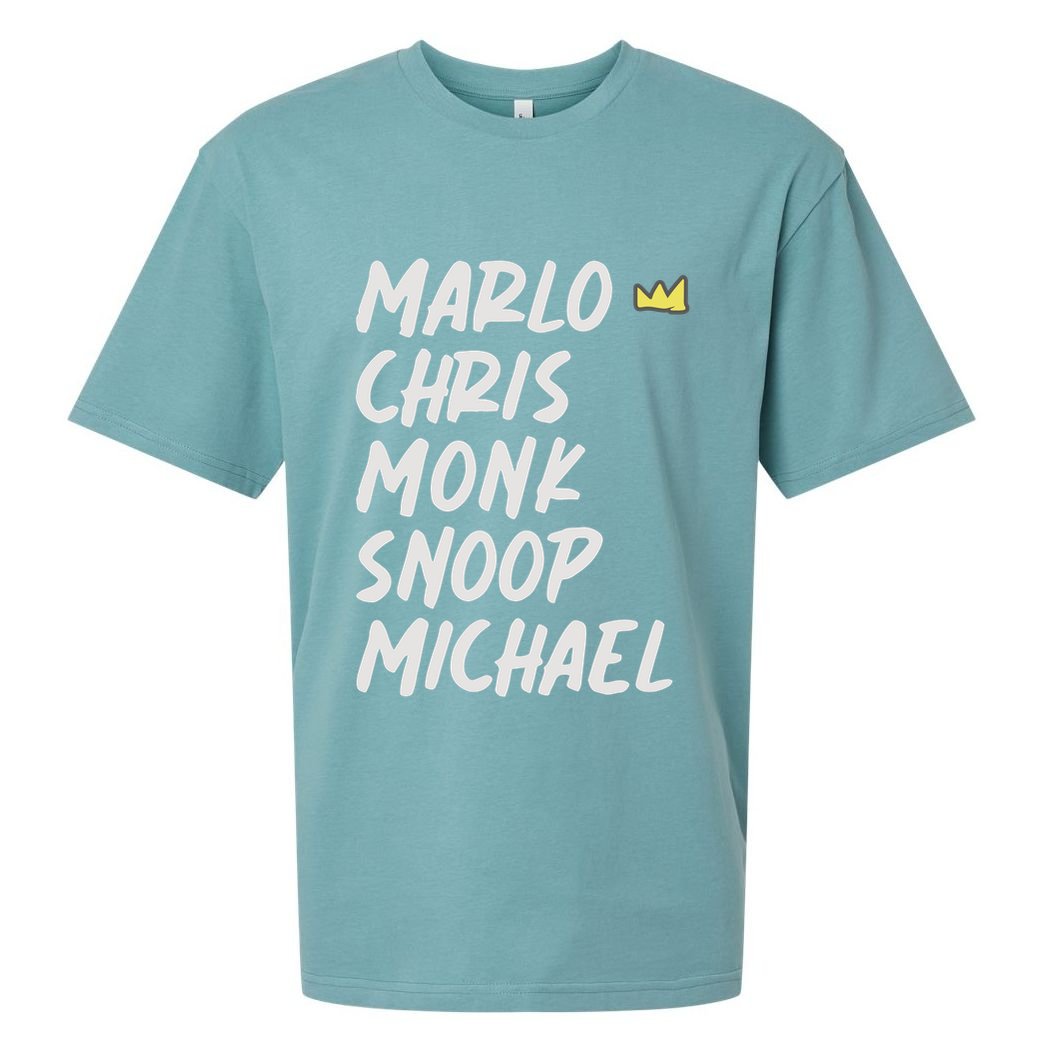 Marlo Chris Monk Snoop Michael Sueded Cloud Jersey T-Shirt