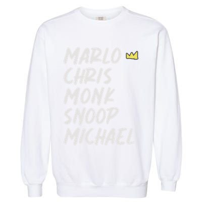 Marlo Chris Monk Snoop Michael Garment-Dyed Sweatshirt