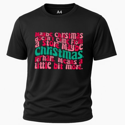 Maybe Christmas Means A Little Bit More Performance Shirt