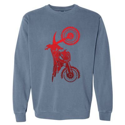 Motocross Clothing Motocross Dirt Bike Garment-Dyed Sweatshirt