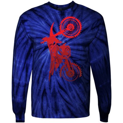 Motocross Clothing Motocross Dirt Bike Tie-Dye Long Sleeve Shirt