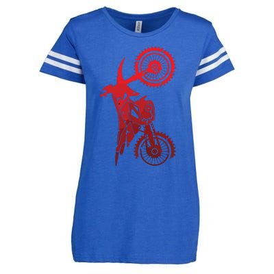 Motocross Clothing Motocross Dirt Bike Enza Ladies Jersey Football T-Shirt