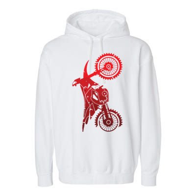 Motocross Clothing Motocross Dirt Bike Garment-Dyed Fleece Hoodie