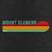 Mount Clemens Michigan 7 Panel Mesh Trucker Snapback Hat