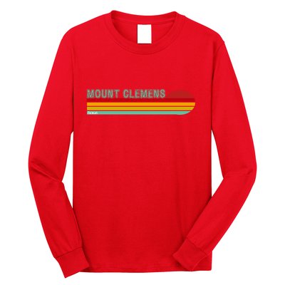 Mount Clemens Michigan Long Sleeve Shirt
