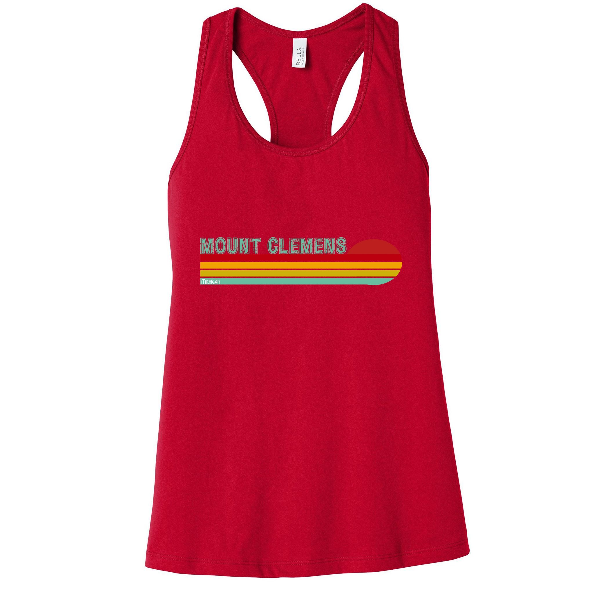 Mount Clemens Michigan Womens Tank Top