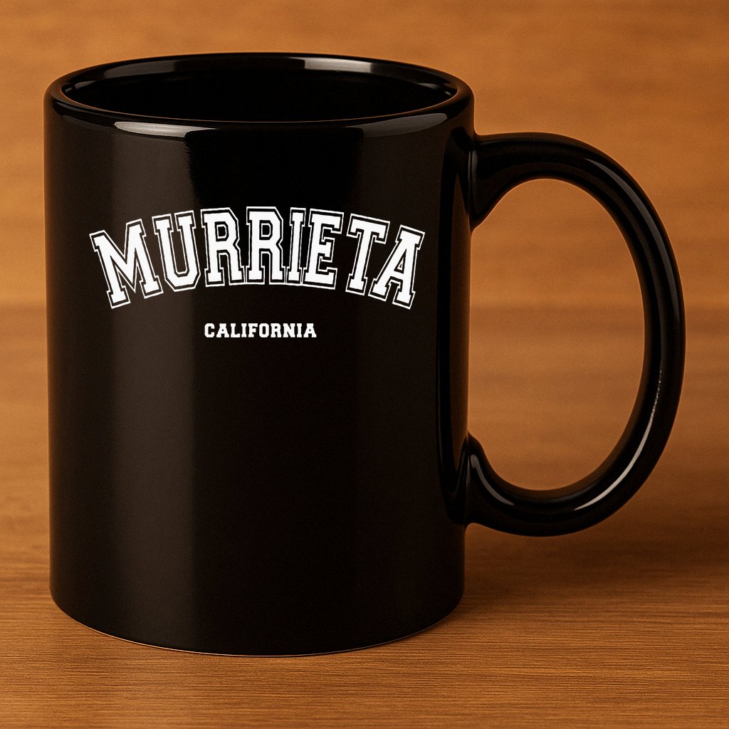 Murrieta California 11oz C Handle Ceramic Mug