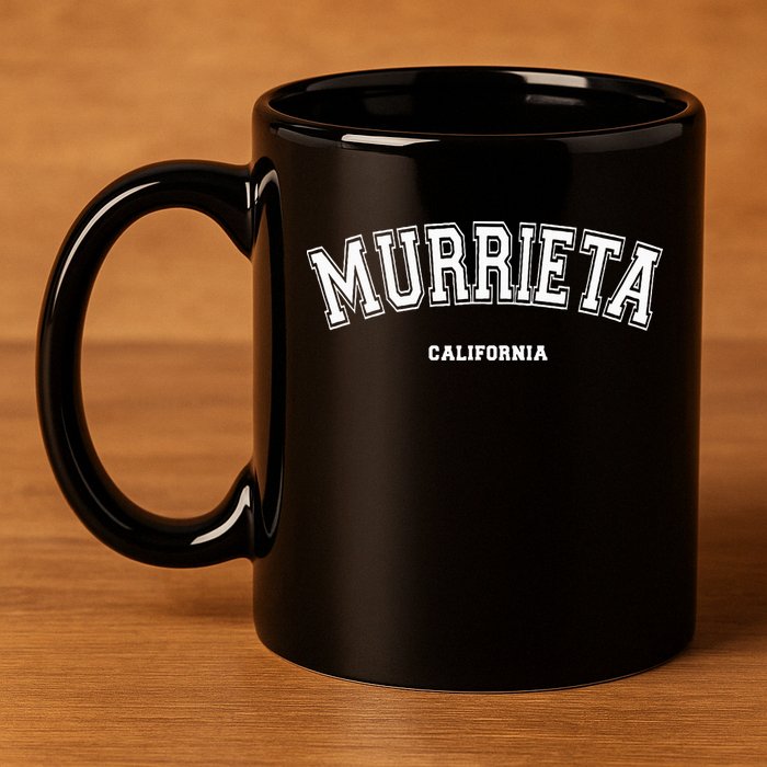 Murrieta California 11oz C Handle Ceramic Mug