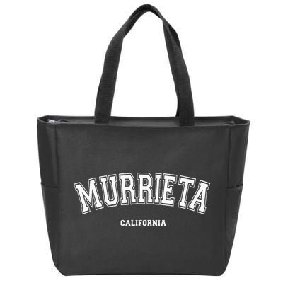 Murrieta California Zip Tote Bag