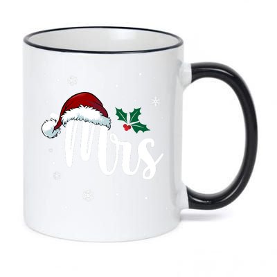 Mrs. Claus Matching Family Christmas 11oz Black Color Changing Mug