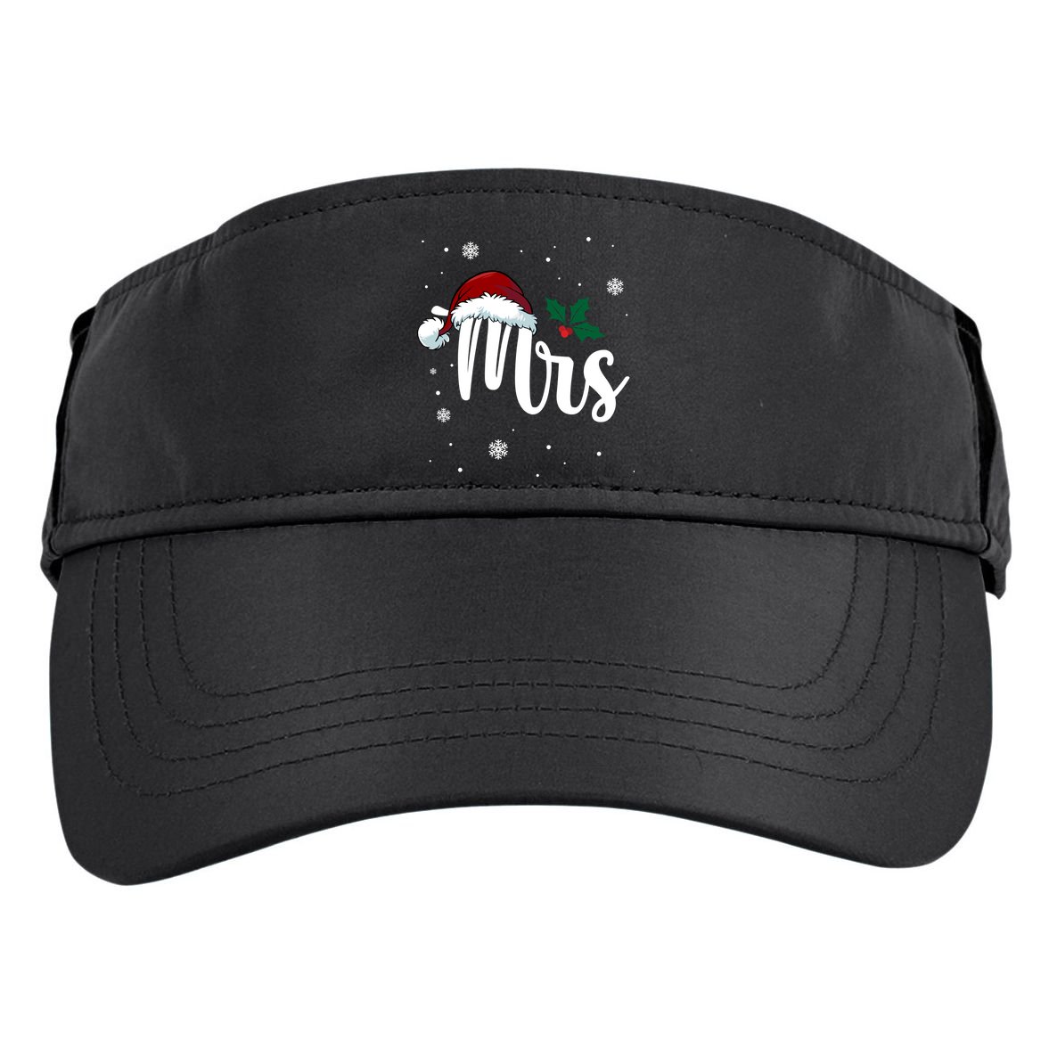 Mrs. Claus Matching Family Christmas Adult Drive Performance Visor