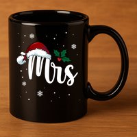 Mrs. Claus Matching Family Christmas 11oz C Handle Ceramic Mug