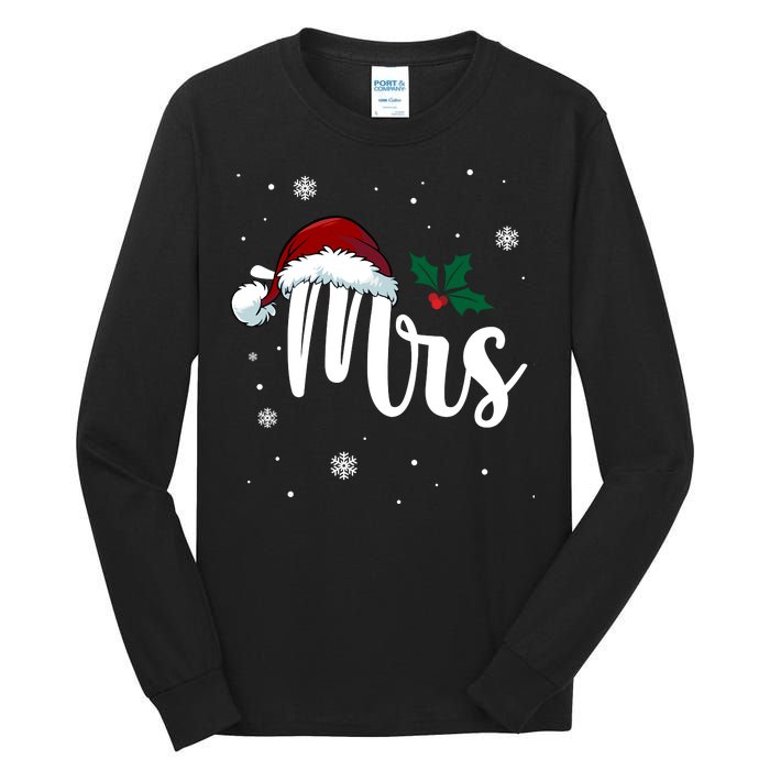 Mrs. Claus Matching Family Christmas Tall Long Sleeve T-Shirt