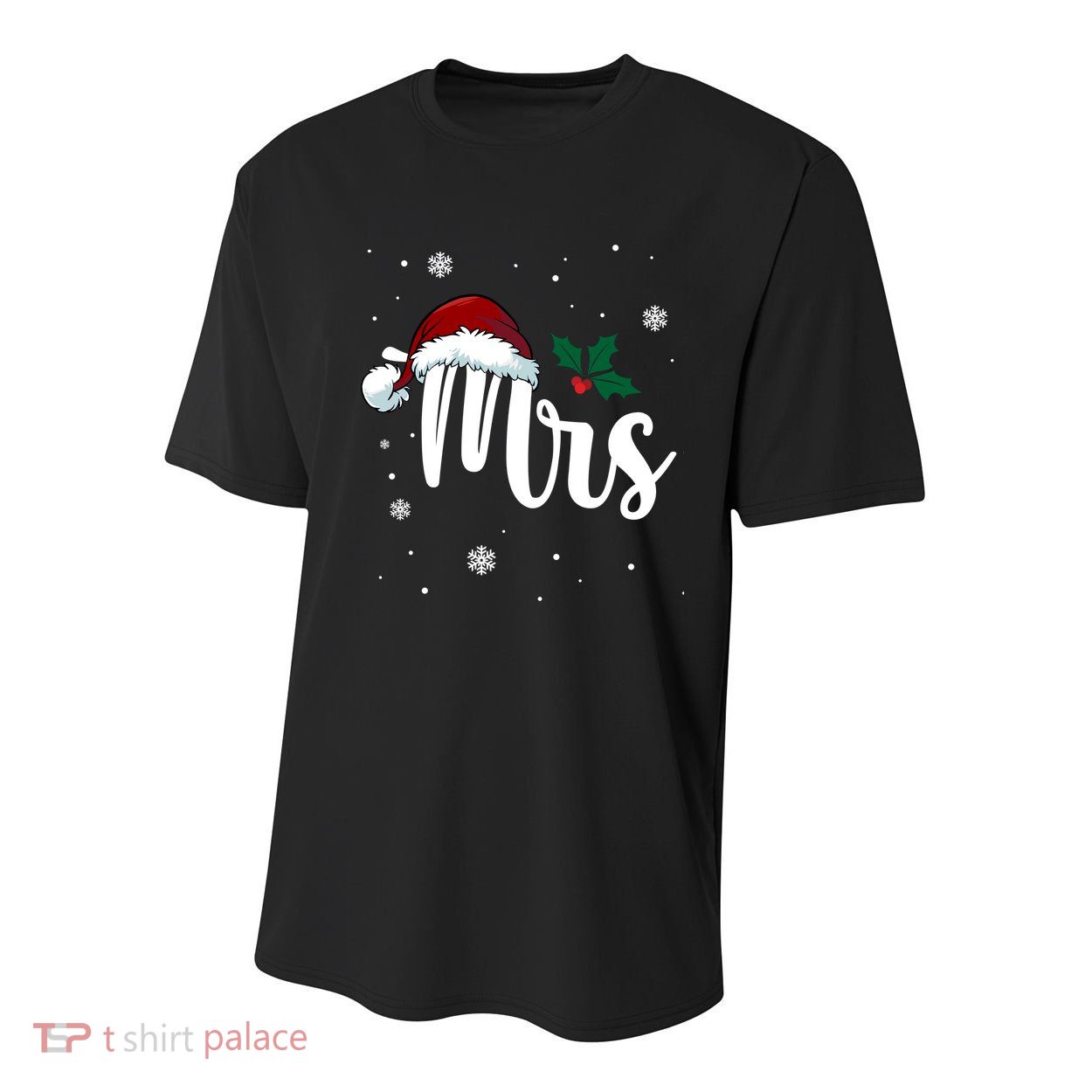 Mrs. Claus Matching Family Christmas Youth Performance Sprint T-Shirt