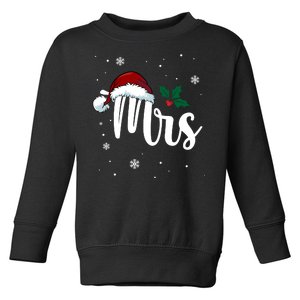 Mrs. Claus Matching Family Christmas Toddler Sweatshirt